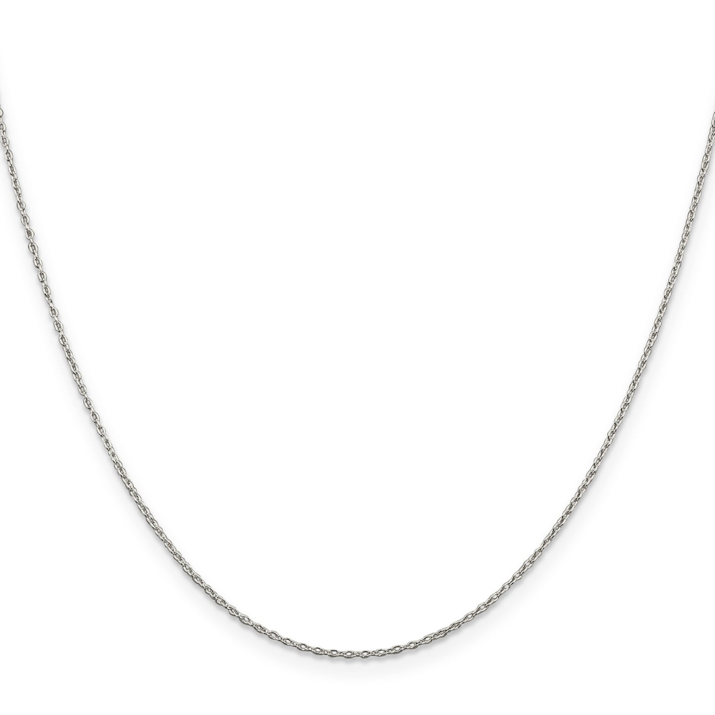 16 Inch Sterling Silver 1.30mm Forzantina Cable Chain