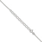 18 Inch Sterling Silver 1.30mm Forzantina Cable Chain W/2In Ext.