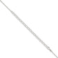 22 Inch Sterling Silver 1.30mm Forzantina Cable Chain W/4In Ext.