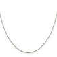 16 Inch Sterling Silver 1.15mm Flat Cable Chain