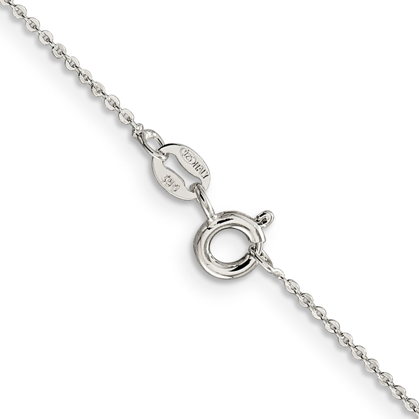 16 Inch Sterling Silver 1.15mm Flat Cable Chain