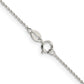 24 Inch Sterling Silver 1mm 8 Sided D/C Cable Chain