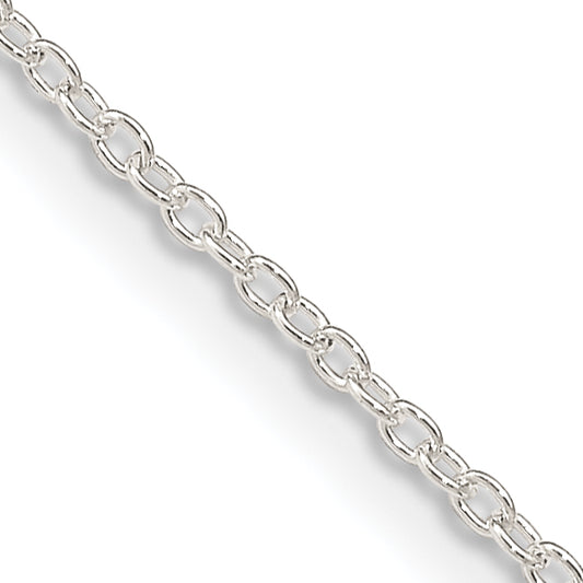 14 Inch Sterling Silver 1.45mm Forzantina Cable Chain