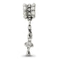 Sterling Silver Reflections Ballerina Dangle Bead