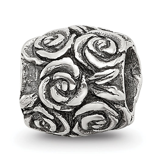 Sterling Silver Reflections Kids Floral Bali Bead