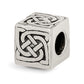 Sterling Silver Reflections Celtic Block Bead