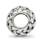 Sterling Silver Reflections Basketweave Bali Bead