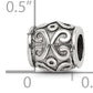 Sterling Silver Reflections Scroll Bali Bead