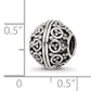 Sterling Silver Reflections Decorative Bali Bead