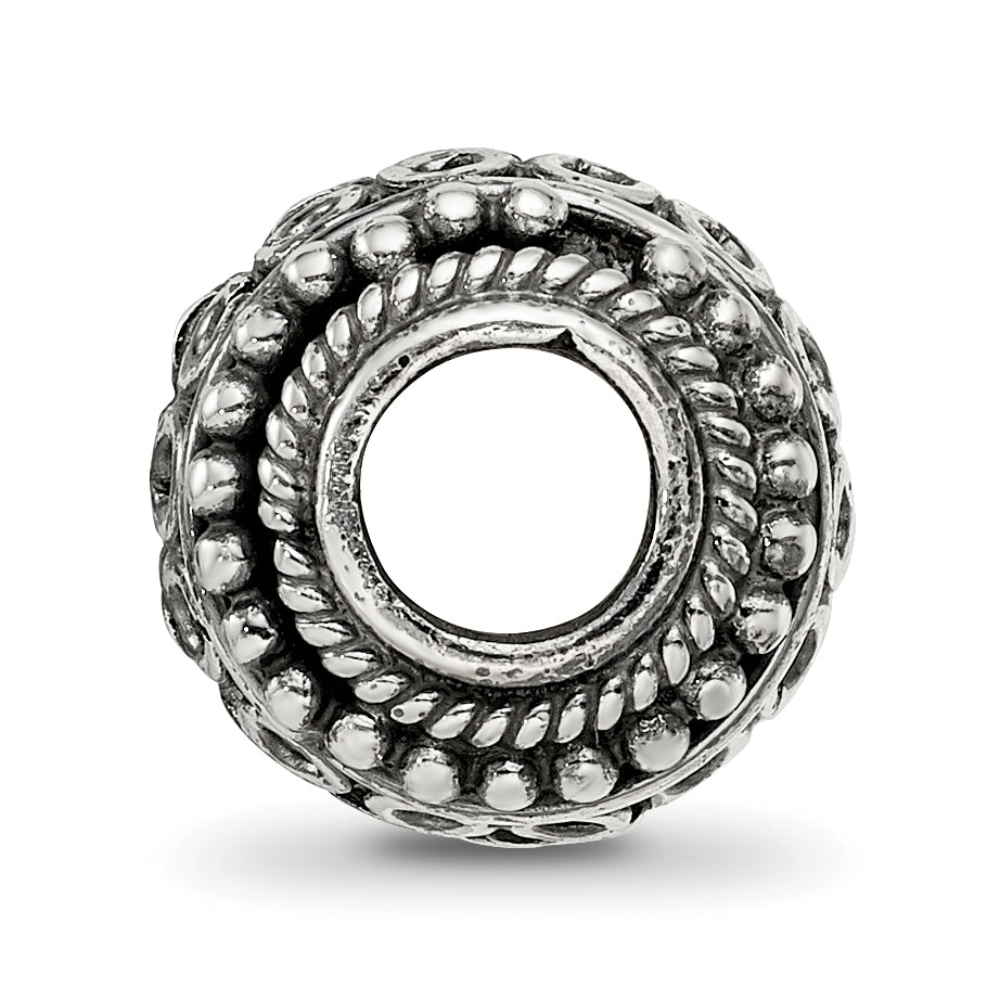 Sterling Silver Reflections Decorative Bali Bead