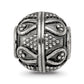 Sterling Silver Reflections Decorative Bali Bead