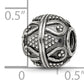 Sterling Silver Reflections Decorative Bali Bead