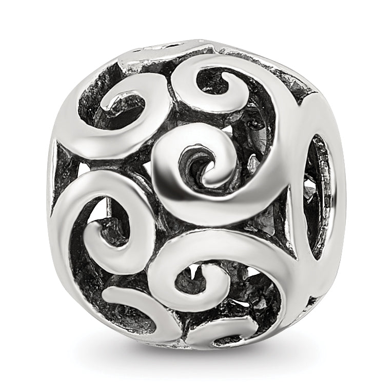 Sterling Silver Reflections Bali Bead