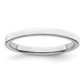 Sterling Silver 2mm Lightweight Flat Size 4.5 Band