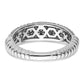 14K White Gold Lab Grown Diamond VS/SI+ G+ Band Ring