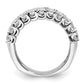 14k White Gold 1 3/4 Ct. Lab Grown Diamond VS/SI+ G+ Complete Fashion Band