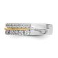 14k Two-tone Two Tone 1 Ct. Lab Grown Diamond VS/SI+ G+ Double Row Fashion Band Ring