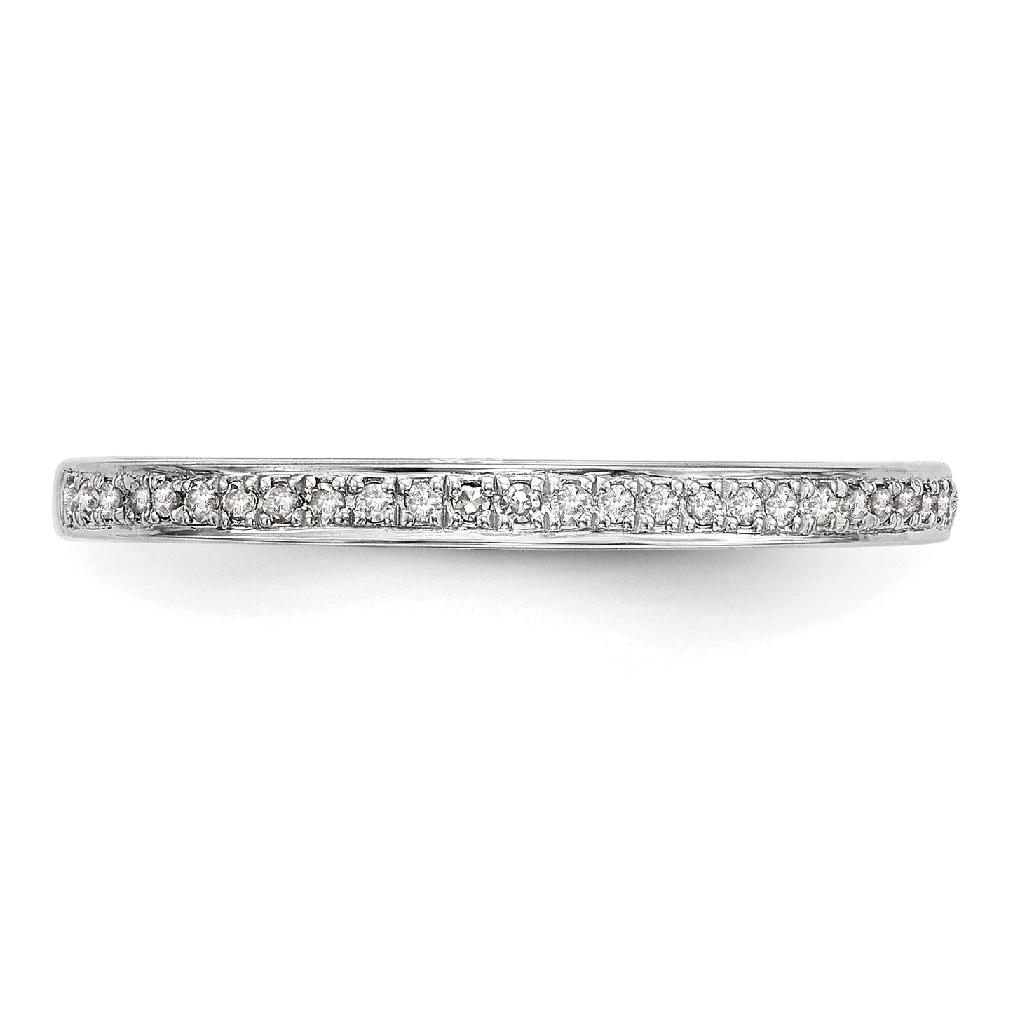 14k White Gold Lab Grown VS/SI+ G+ Diamond Wedding Band Ring