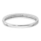 14k White Gold Lab Grown VS/SI+ G+ Diamond Wedding Band Ring