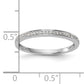 14k White Gold Lab Grown VS/SI+ G+ Diamond Wedding Band Ring