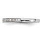 14K White Gold Lab Grown Diamond VS/SI FGH Wedding Band Ring