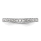 14K White Gold Lab Grown Diamond VS/SI FGH Wedding Band Ring