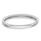 14k White Gold 1/6 Ct. Lab Grown Diamond VS/SI+ G+ Complete Set of Two Wedding Bands