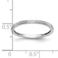 14k White Gold 1/6 Ct. Lab Grown Diamond VS/SI+ G+ Set of Two Wedding Band Rings