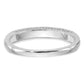 14k White Gold 1/6 Ct. Lab Grown Diamond VS/SI+ G+ Wedding Band Ring