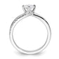 14k White Gold 1/2 Ct. Lab Grown Diamond VS/SI+ G+ Round Engagement Ring