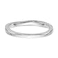 14k White Gold 1/8 Ct. Lab Grown Diamond VS/SI+ G+ Complete Wedding Band