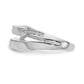 14k White Gold 1/5 Ct. Lab Grown Diamond VS/SI+ G+ Semi-Mount Pet Set Engagement Ring