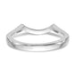 14k White Gold 1/4 Ct. Lab Grown Diamond VS/SI+ G+ Wedding Band Ring