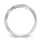 14k White Gold 1/8 Ct. Lab Grown Diamond VS/SI+ G+ Complete Wedding Band