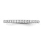 14K White Gold Lab Grown Diamond VS/SI+ G+ Wedding Band Ring