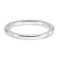 14K White Gold Lab Grown Diamond VS/SI FGH Wedding Band Ring