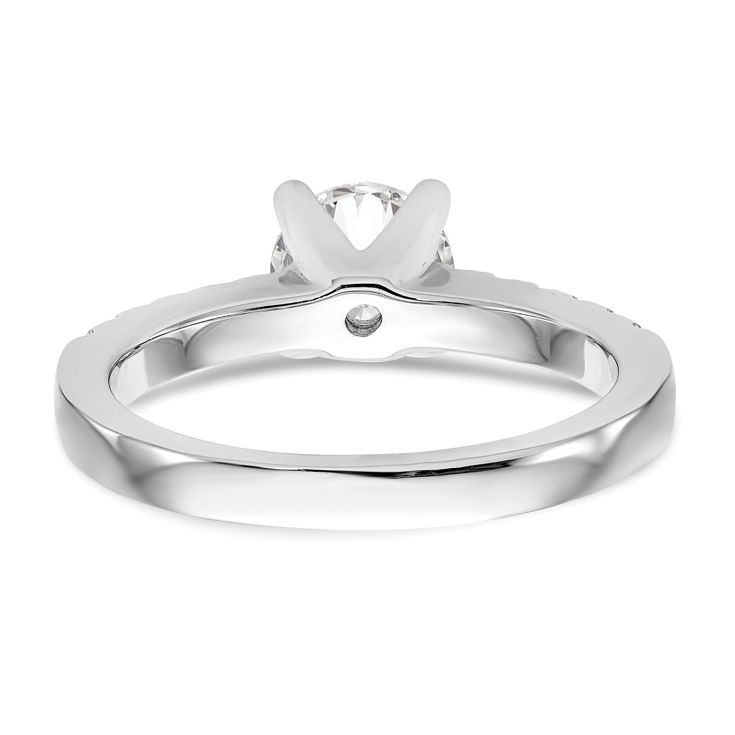 14K White Gold Lab Grown Diamond VS/SI+ G+ Engagement Ring