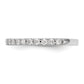 14k White Gold 3/8 Ct. Lab Grown Diamond VS/SI+ G+ Wedding Band Ring