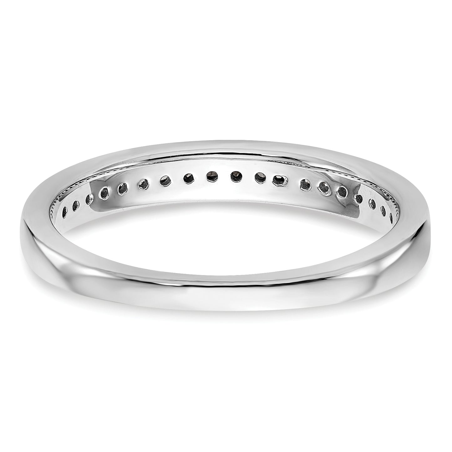 14k White Gold Lab Grown VS/SI+ G+ Diamond Wedding Band Ring