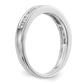 14K White Gold Lab Grown Diamond VS/SI FGH Wedding Band Ring