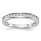 14k White Gold 14kw Lab Grown Diamond VS/SI+ G+ Wedding Band Ring