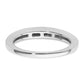 14k White Gold 1/8 Ct. Lab Grown Diamond VS/SI+ G+ Complete Wedding Band