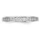 14k White Gold 1/3 Ct. Lab Grown Diamond VS/SI+ G+ Wedding Band Ring