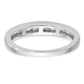 14k White Gold 1/3 Ct. Lab Grown Diamond VS/SI+ G+ Wedding Band Ring