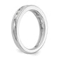 14k White Gold 3/4 Ct. Lab Grown Diamond VS/SI+ G+ Complete Wedding Band