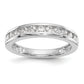 14k White Gold 3/4 Ct. Lab Grown Diamond VS/SI+ G+ Wedding Band Ring