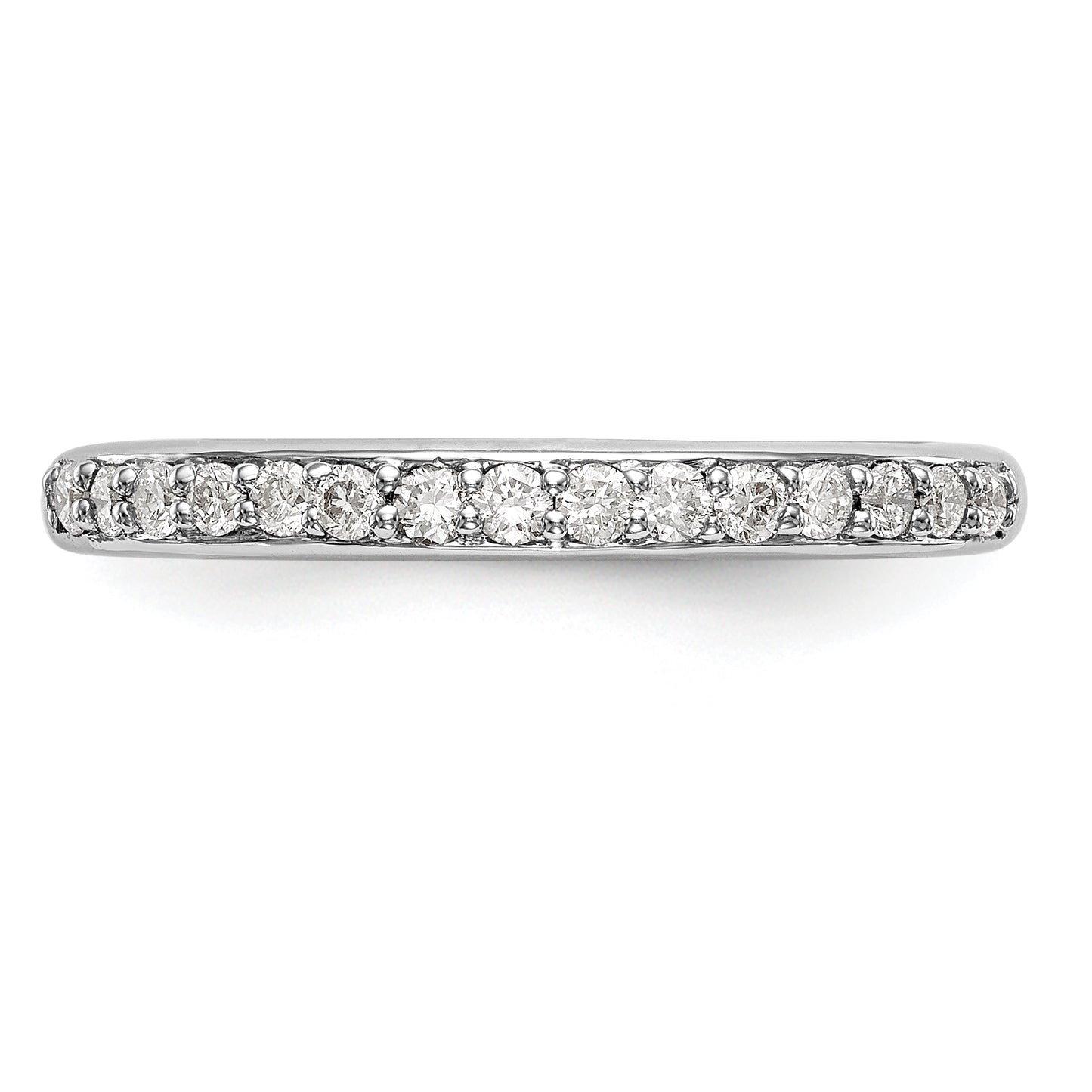 14k White Gold 1/4 Ct. Lab Grown Diamond VS/SI+ G+ Wedding Band Ring