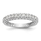 14k White Gold 1/2 Ct. Lab Grown Diamond VS/SI+ G+ Wedding Band Ring