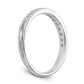 14k White Gold 1/3 Ct. Lab Grown Diamond VS/SI+ G+ Complete Wedding Band