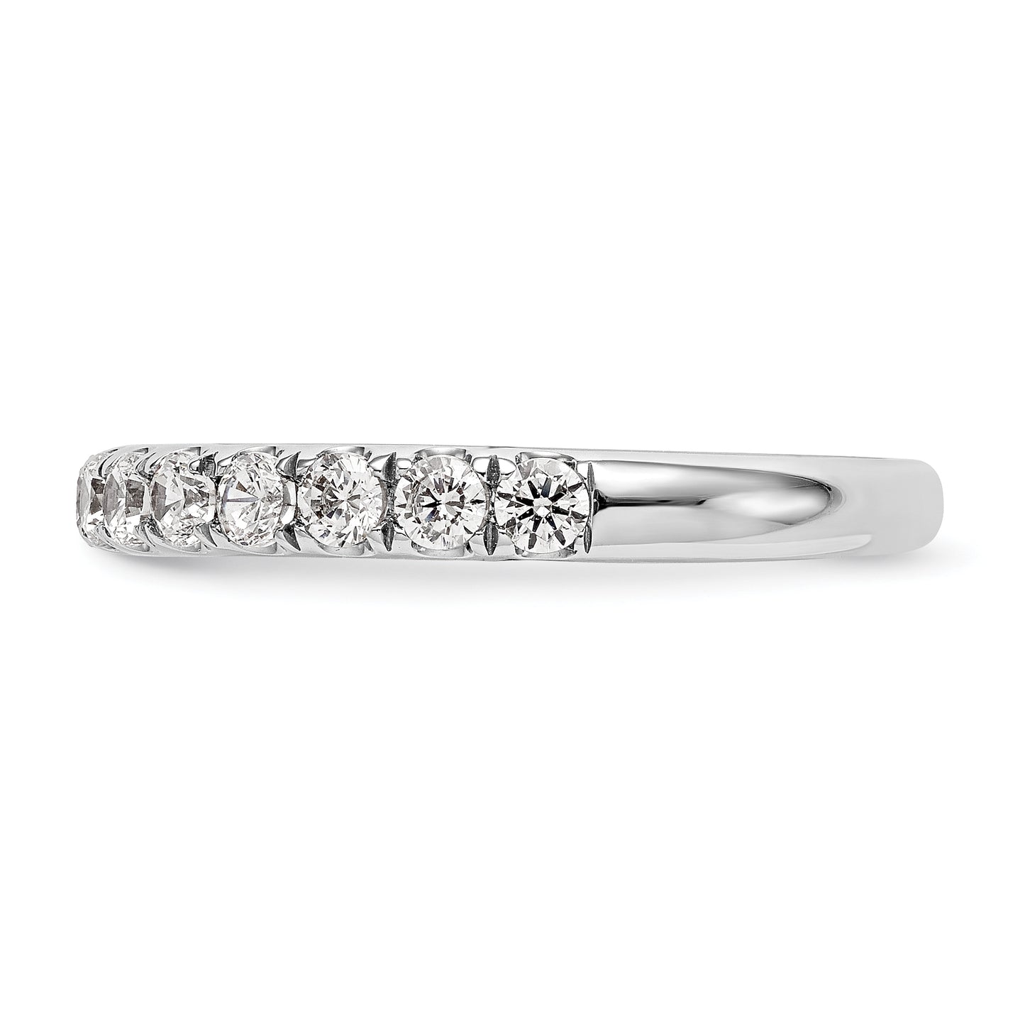 14k White Gold 3/4 Ct. Lab Grown Diamond VS/SI+ G+ Wedding Band Ring